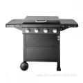 4 Burners Outdoor Flat Top Grill